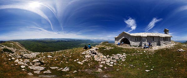 panoramica de la ermita de San Donato